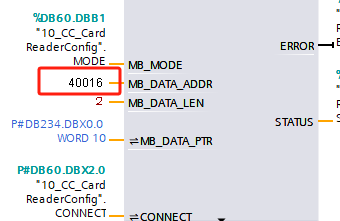 modbus讀卡器PLC梯形圖